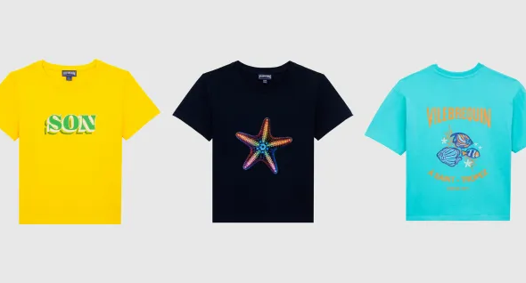 Shop the New Vilebrequin Boys Organic Cotton Tshirt Range