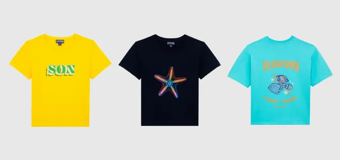 Shop the New Vilebrequin Boys Organic Cotton Tshirt Range