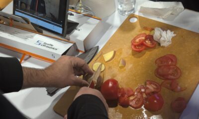 Bizarre new kitchen gadget makes chopping easier than ever by VIBRATING your knife