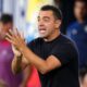 Xavi during his time as Barcelona manager