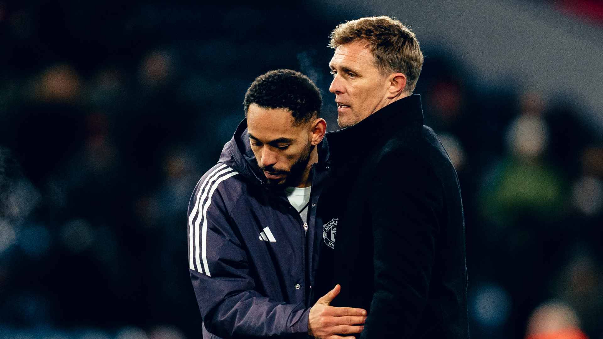 Darren Fletcher reacts to Burnley 2 Man Utd 2 on 7 January 2026