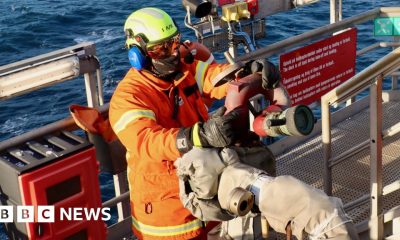 Visit the North Sea oilfield where CO2 is pumped under the seabed