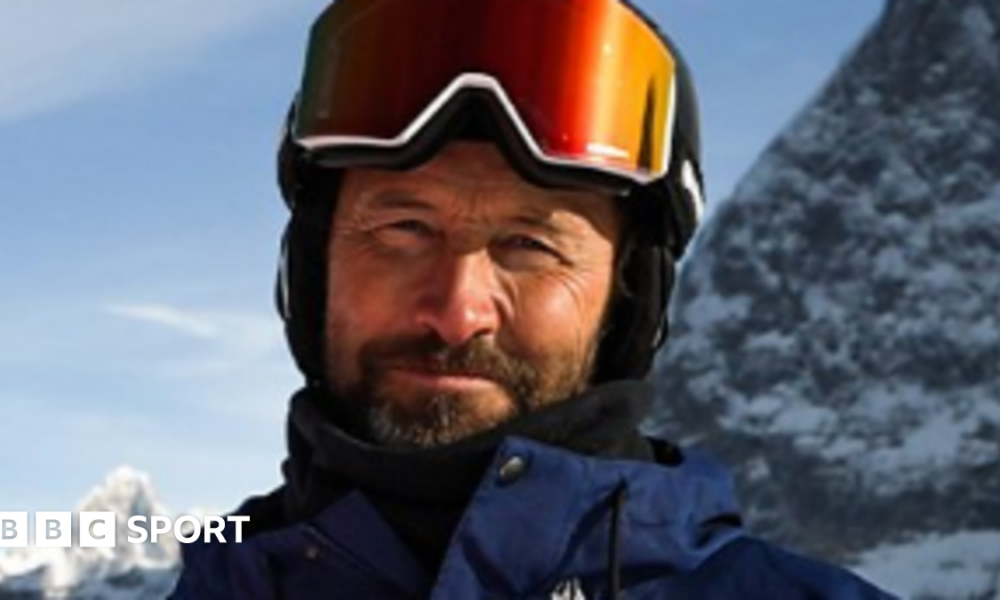 Ski Sunday presenter Ed Leigh