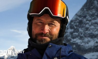 Ski Sunday presenter Ed Leigh