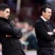 "That's OK" - Arsenal boss Mikel Arteta reacts to Aston Villa's Unai Emery not shaking hands (Video)