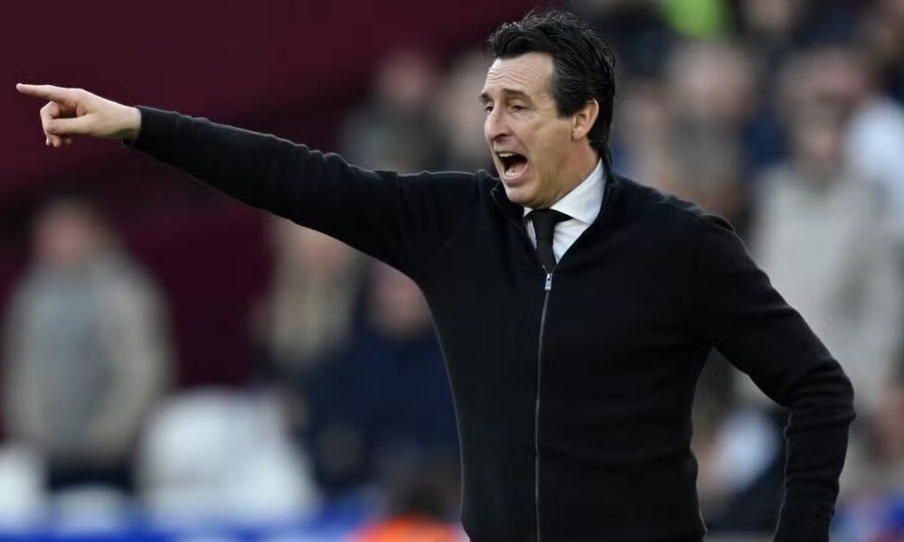 Aston Villa manager Unai Emery-2