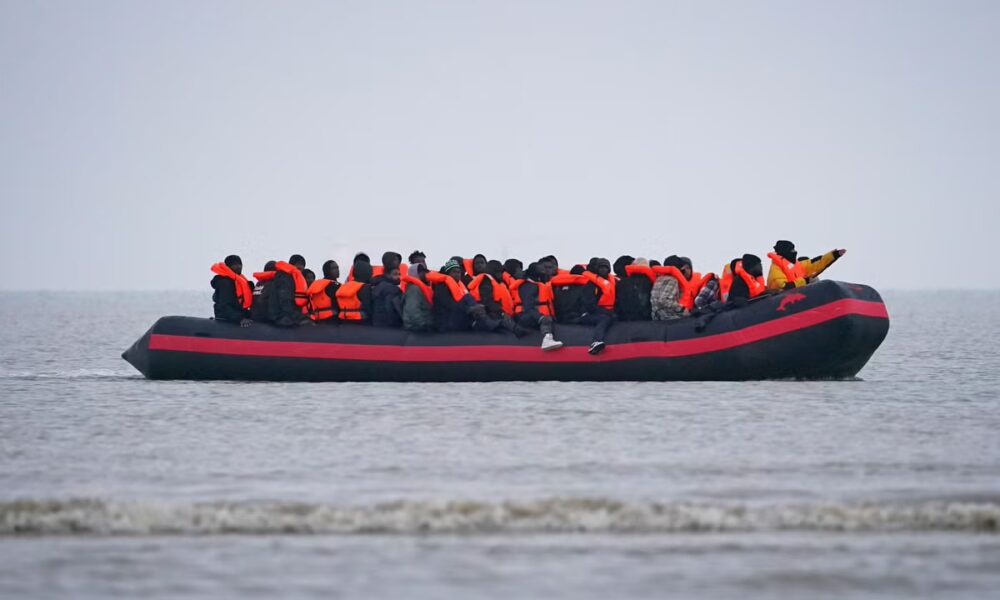 France bans British far-right activists over anti-migrant action