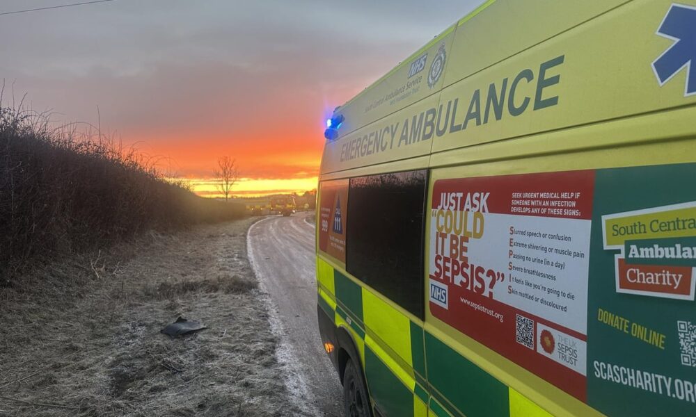 South Central Ambulance Service NHS Foundation Trust urges people to only call in an emergency as cold snap sees increase in 999 calls