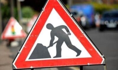 Repair work is underway after a sewer pipe burst in Lee-on-the-Solent