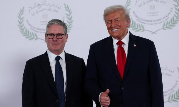 Trump tariffs live updates: Starmer brands US president’s tariff threat as ‘completely wrong’