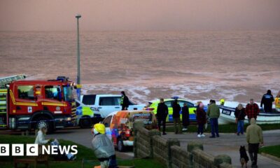 Search under way for people 'in difficulty' in sea in Withernsea