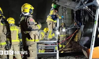 Driver killed in derailment near Barcelona