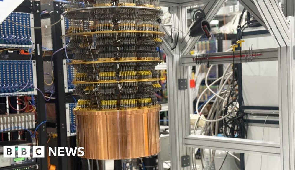Inside the sub-zero lair of the world's most powerful quantum computer