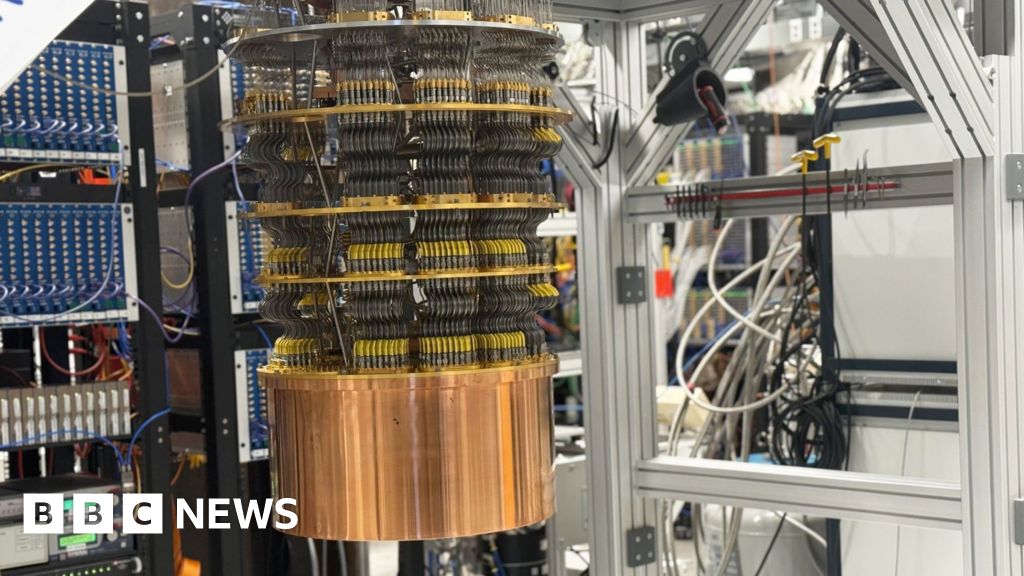 Inside the sub-zero lair of the world's most powerful quantum computer