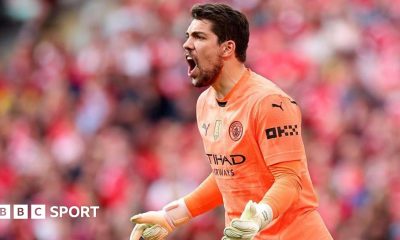 Manchester City goalkeeper Stefan Ortega