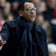 Chelsea manager Liam Rosenior reacts