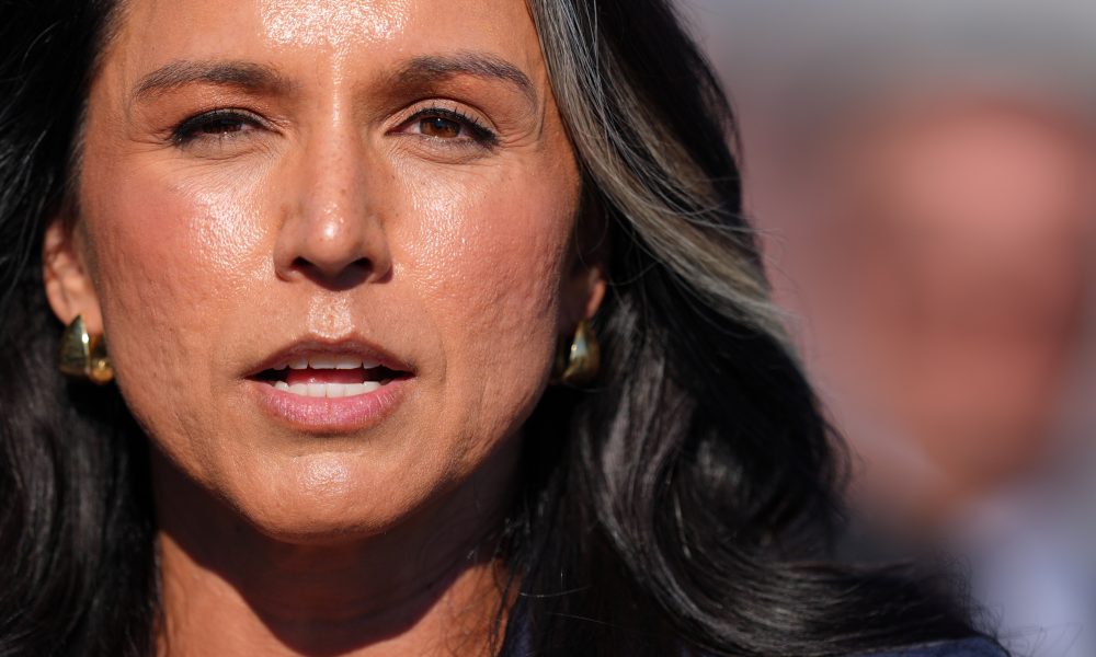‘Bizarrely and personally lurking’: Gabbard’s appearance at FBI election raid alarms Dems