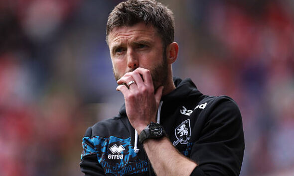 Michael Carrick, Manager of Middlesbrough pictured during the Sky Bet Championship match between Coventry City FC and Middlesbrough FC at The...