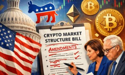 Democrats Propose Amendments to Crypto Market Structure Bill
Democrats Push Amendments to Crypto Market Structure Bill
Democrats Shape Crypto Market Structure Bill with Amendments