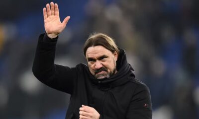 Leeds United manager Daniel Farke