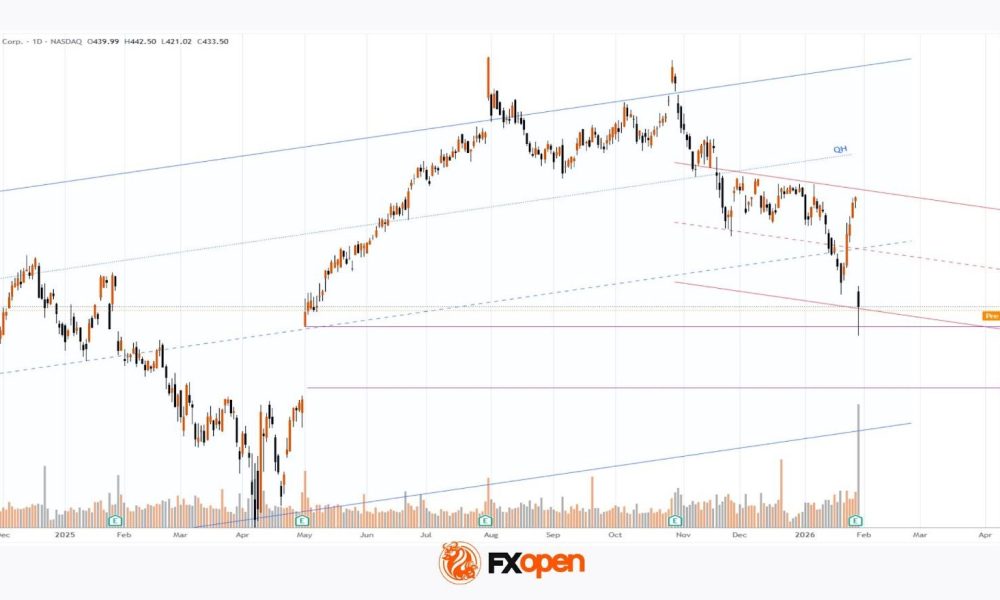Microsoft (MSFT) Shares Post a Record Decline