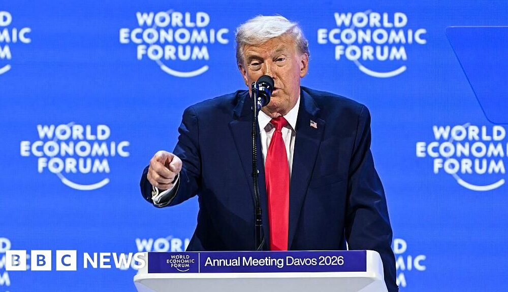 What it was like inside the room with Donald Trump at Davos