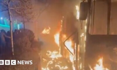 Iran protesters defy crackdown as videos show violent clashes