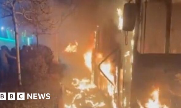 Iran protesters defy crackdown as videos show violent clashes