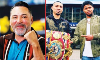 Oscar De La Hoya delivers his Teofimo Lopez vs Shakur Stevenson verdict: "He's almost impossible to break"