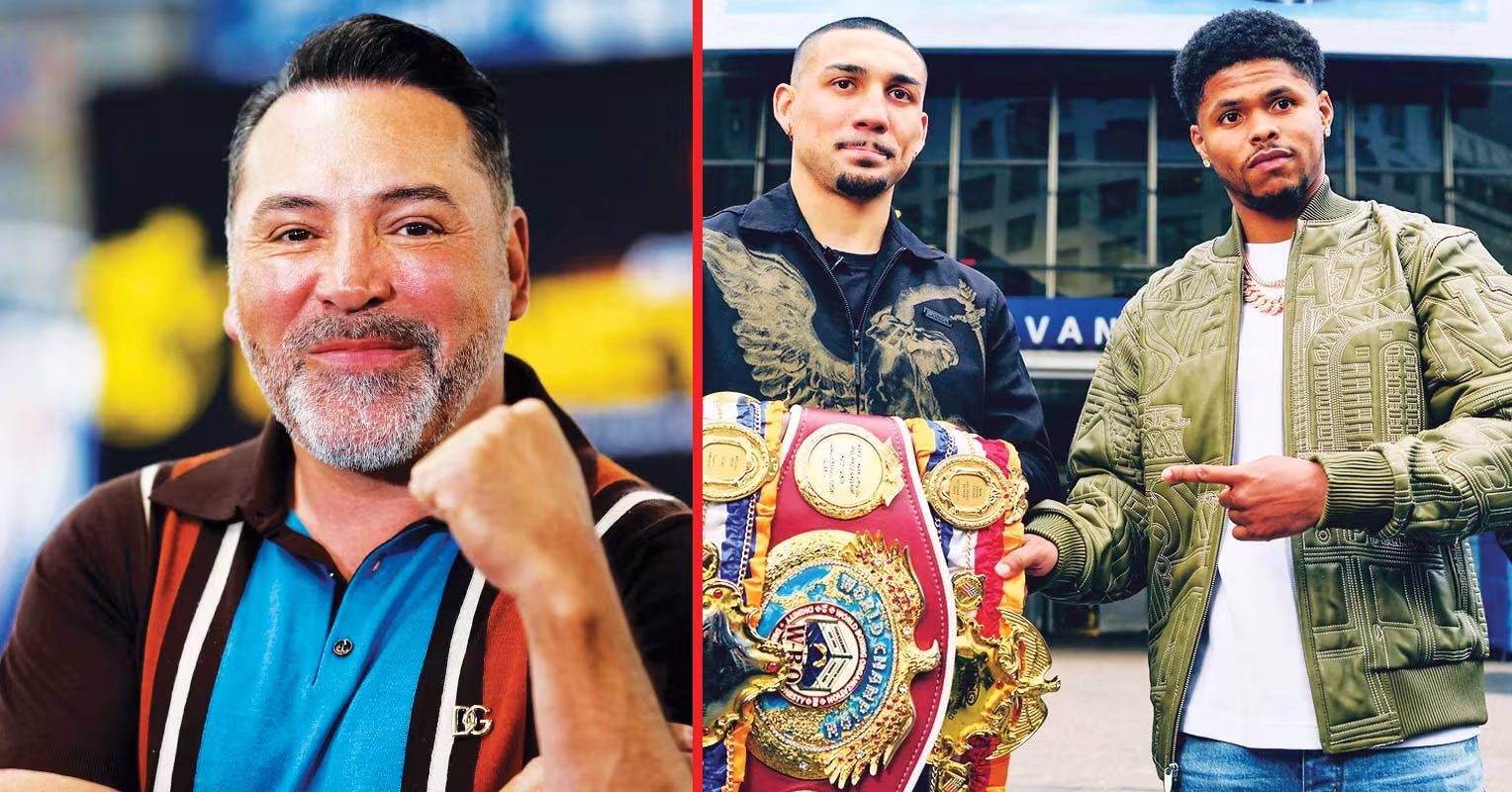 Oscar De La Hoya delivers his Teofimo Lopez vs Shakur Stevenson verdict: "He's almost impossible to break"