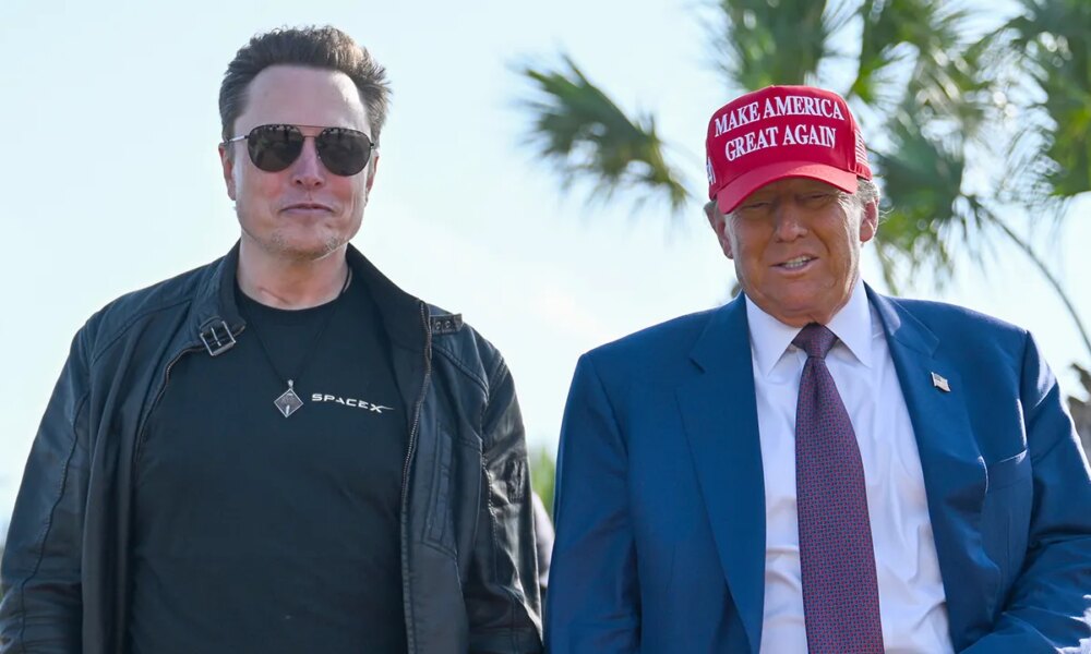 President Donald Trump indicated he'd talk to Elon Musk about Starlink for Iran