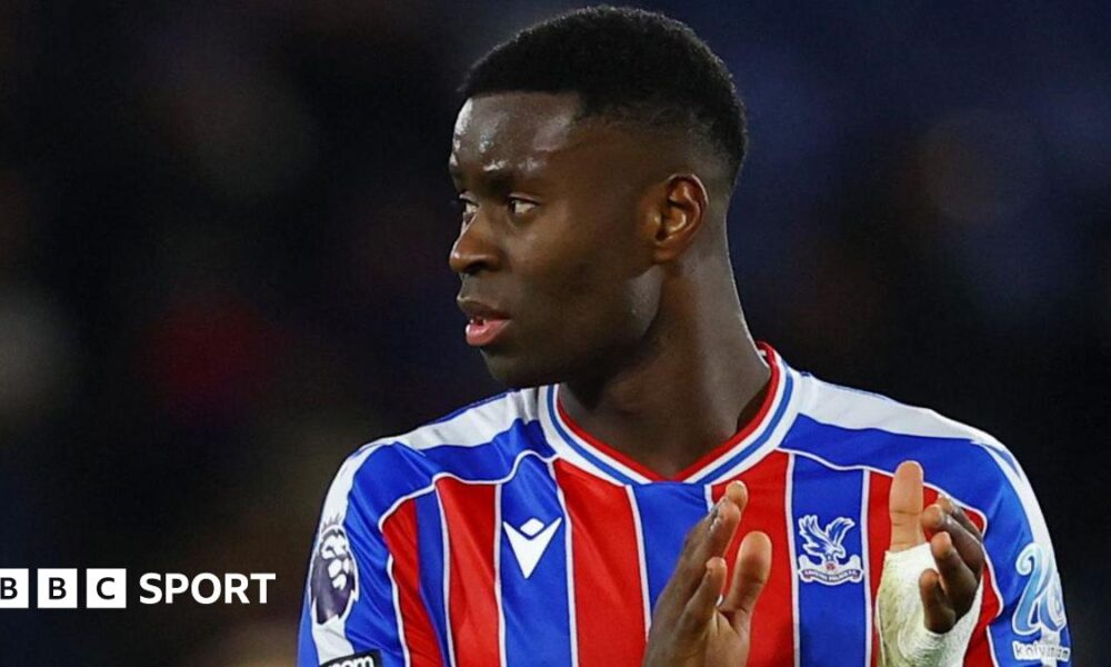 Marc Guehi applauds Crystal Palace fans