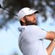 Scottie Scheffler tees off at The American Express with a wood