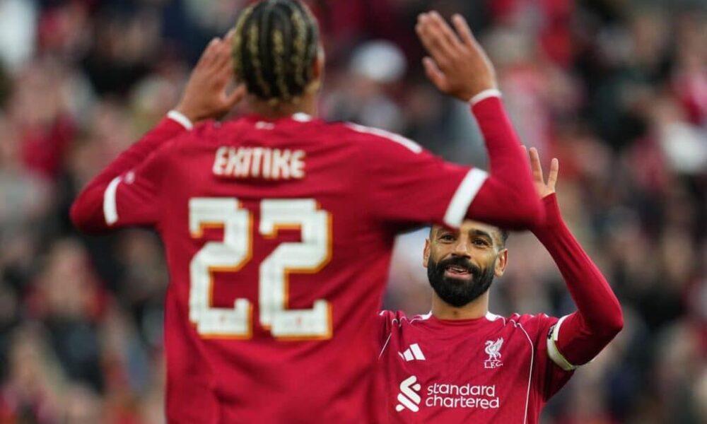 Liverpool Football Club striker Hugo Ekitike