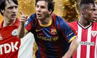 Cruyff, Messi and Williams