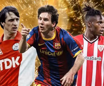 Cruyff, Messi and Williams