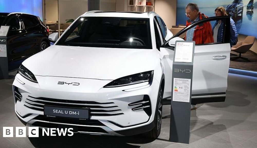 China's BYD set to overtake Tesla as world's top EV seller