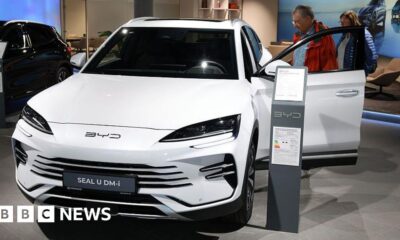 China's BYD set to overtake Tesla as world's top EV seller