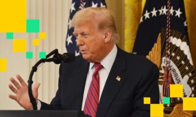 Trump touts U.S. crypto policy push to beat China