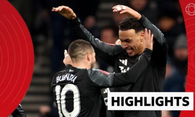 Aston Villa's Emiliano Buendia and Morgan Rogers