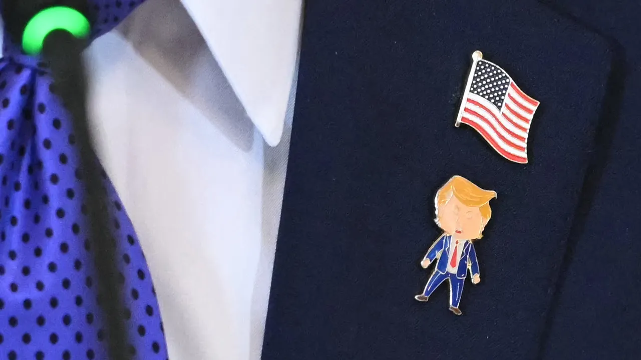 Trump unveils 'Happy Trump' pin, sparks online frenzy amid other collectibles