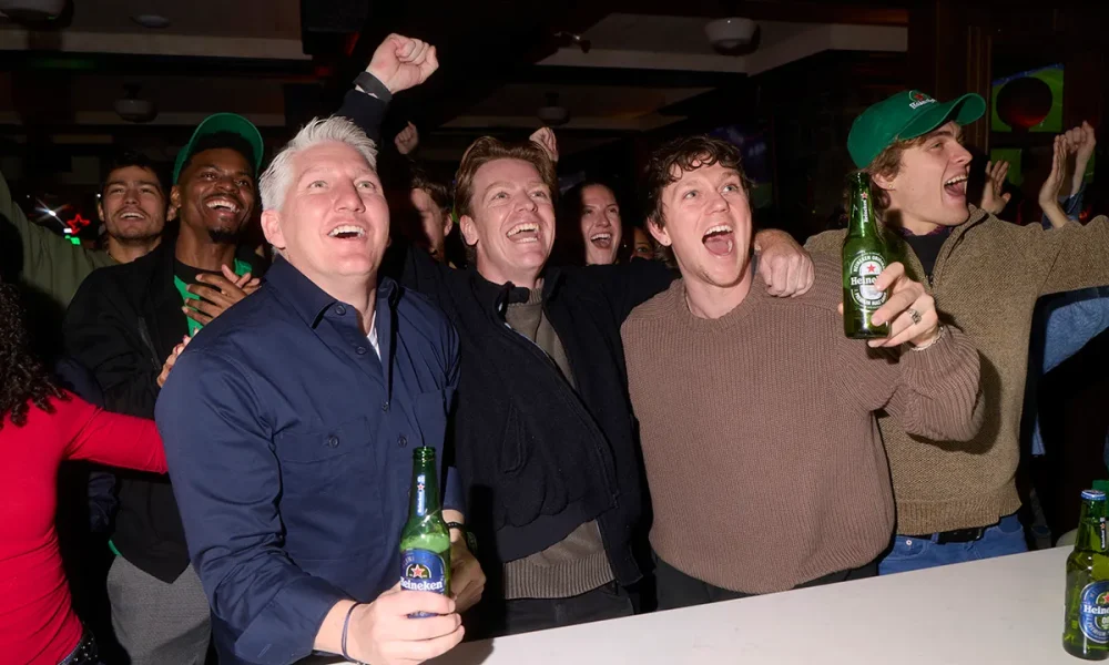 Heineken experiment brings hundreds to watch soccer with Australian Joe
