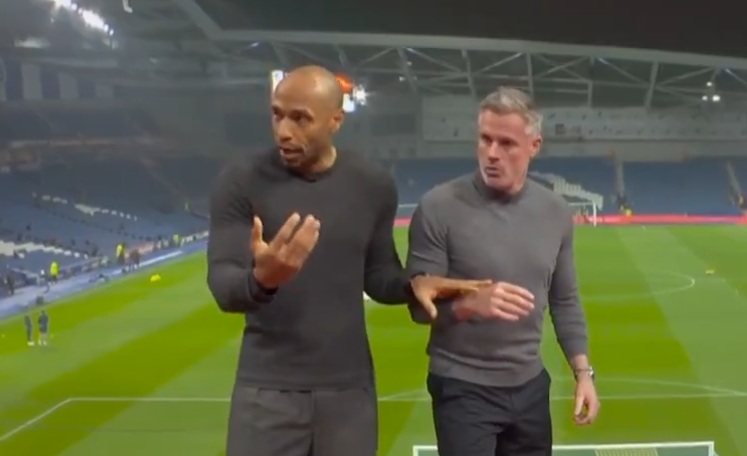 Thierry Henry and Jamie Carragher discuss quality of Sunderland striker Brian Brobbey (Video)
