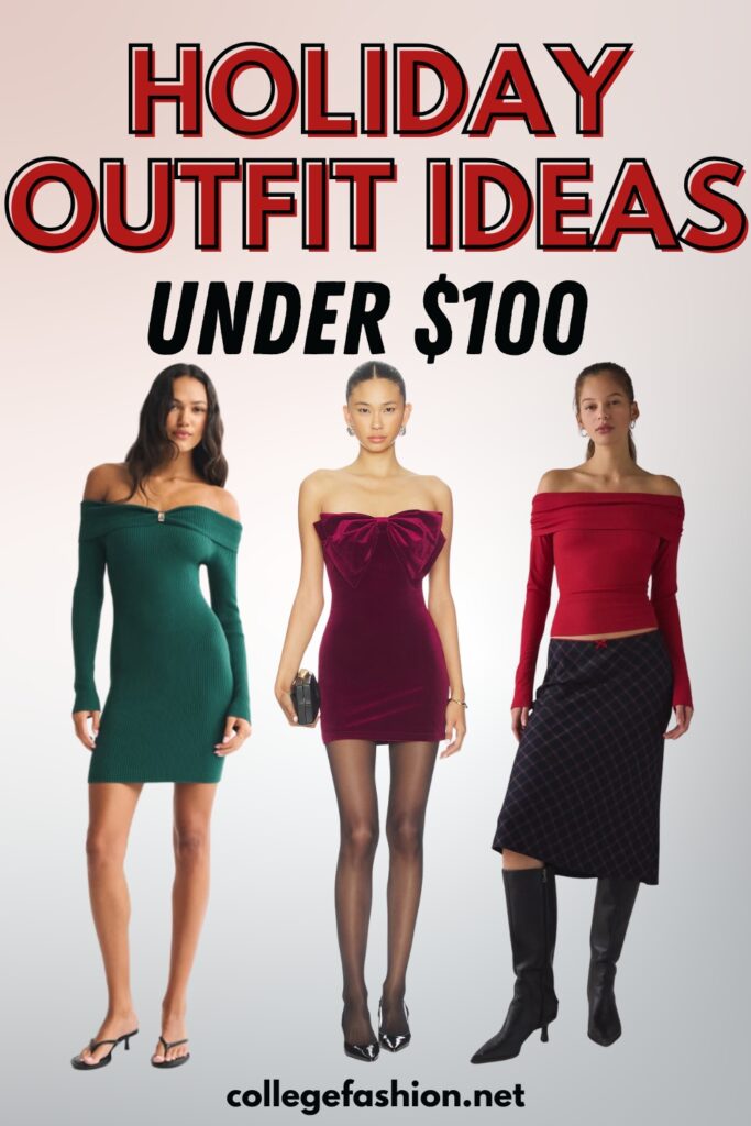 holiday outfit ideas under $100 2025
