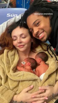 Jesy Nelson and fiance Zion Foster split after their twins’ shock diagnosis