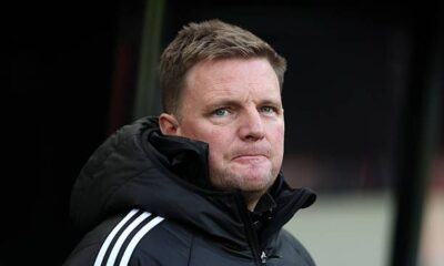 Newcastle manager Eddie Howe