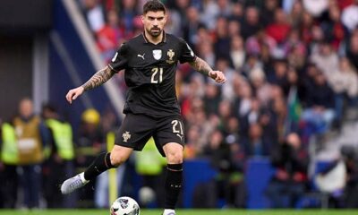 Ruben Neves of Portugal in action during the FIFA World Cup 2026 qualifier match between Portugal and Armenia at Estadio do Dragao