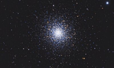 Hercules Globular Cluster, Messier 13, in the constellation of Hercules