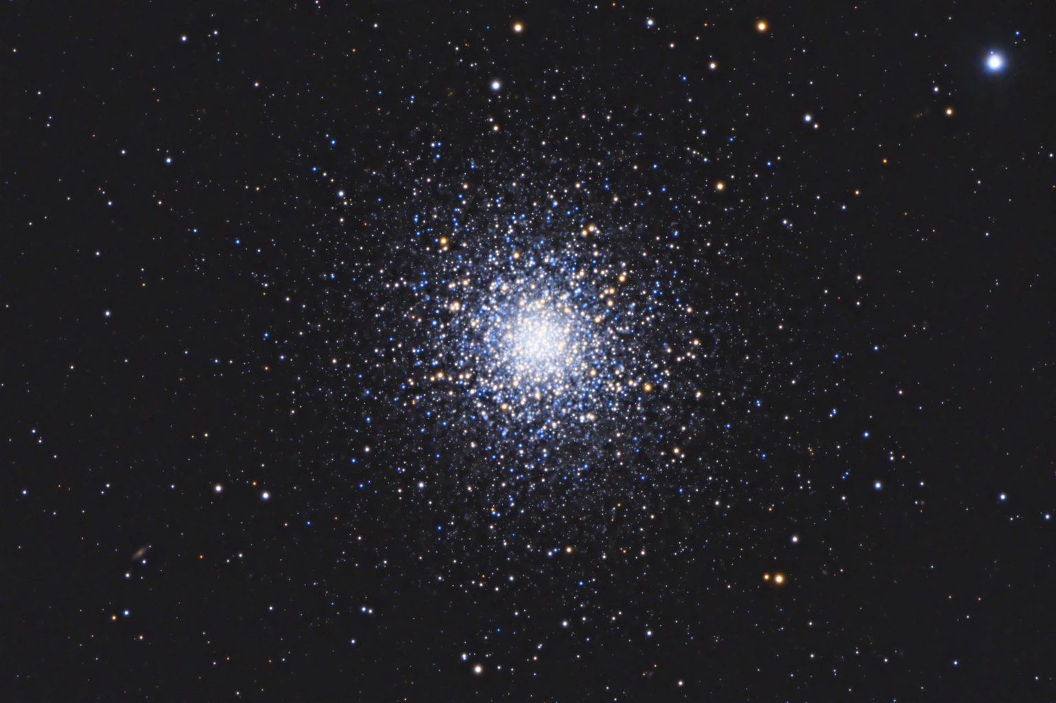 Hercules Globular Cluster, Messier 13, in the constellation of Hercules