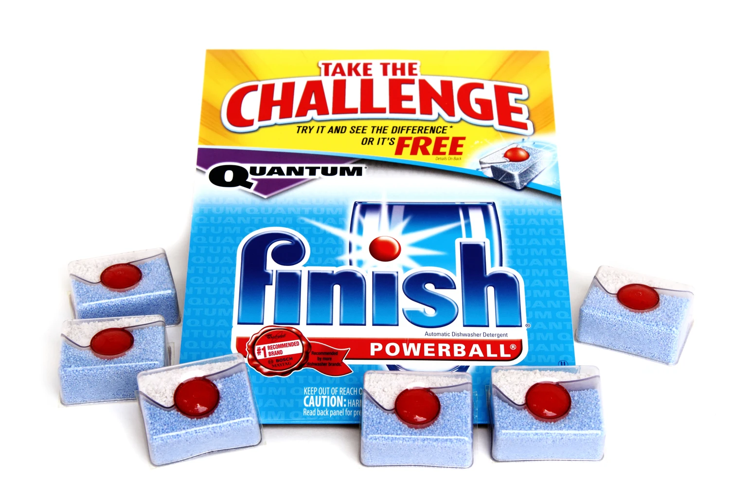 Finish Powerball automatische Geschirrspüler Waschmittel